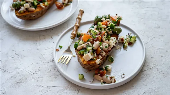 Batat w stylu greckim